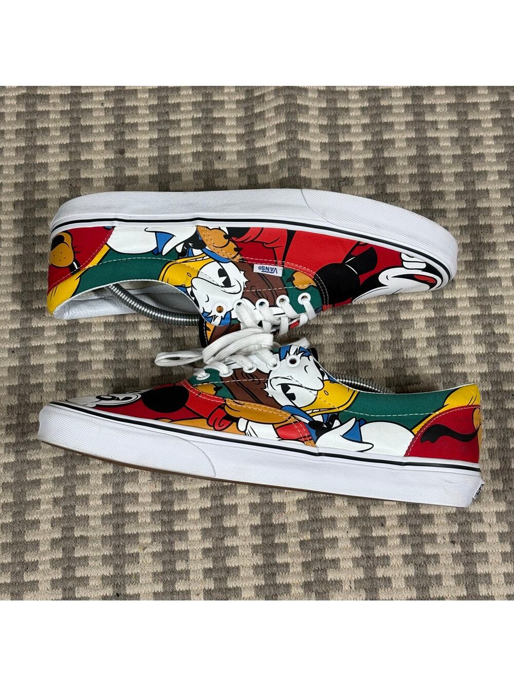 Vans x Disney Mickey Mouse Friends Print Era Sneakers Mens Size 12 Shoes